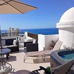 Garajonay Atico Costa Adeje & Jacuzzi& Barbacoa Gran Terraza 아파트 *