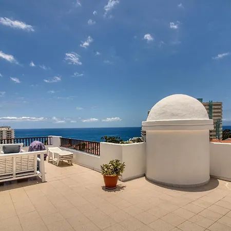 アパート Garajonay Atico Costa Adeje & Jacuzzi& Barbacoa Gran Terraza *