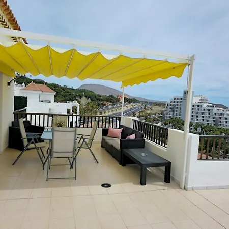Apartment Penthouse Sea View Jacuzzy Terrace & Pool Playa Feñabe