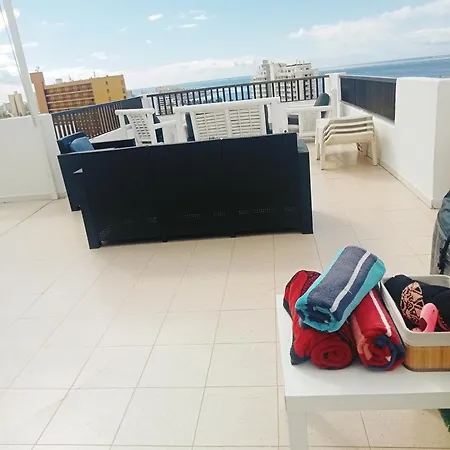 アパート Garajonay Atico Costa Adeje & Jacuzzi& Barbacoa Gran Terraza *