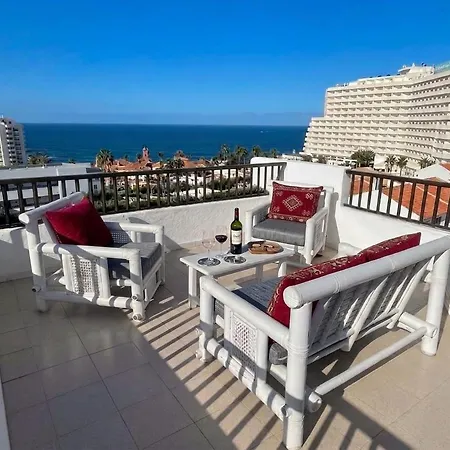 Garajonay Atico Costa Adeje & Jacuzzi& Barbacoa Gran Terraza Playa Feñabe