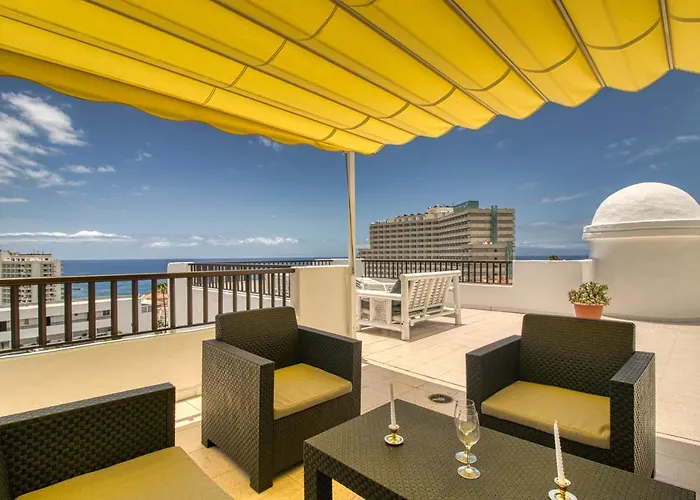 شقة Garajonay Atico Costa Adeje & Jacuzzi& Barbacoa Gran Terraza