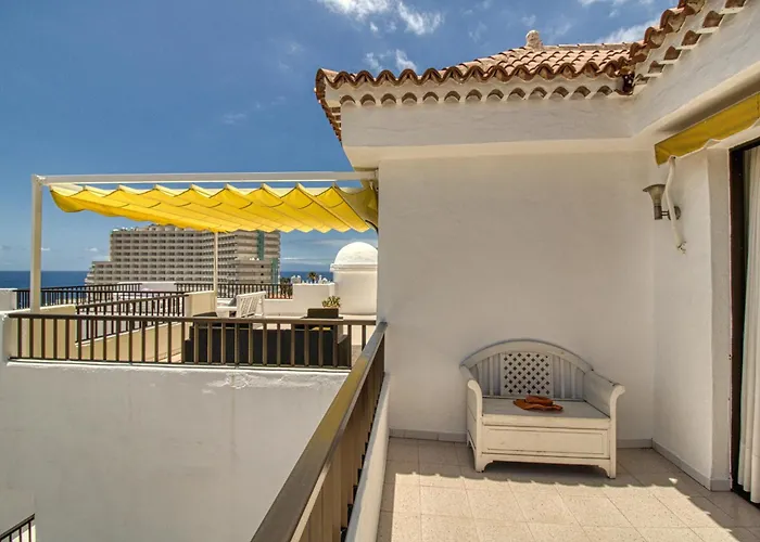 Garajonay Atico Costa Adeje & Jacuzzi& Barbacoa Gran Terraza *