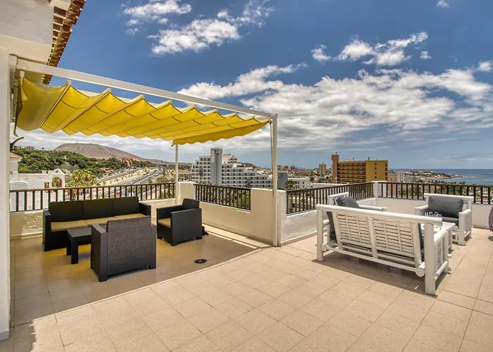 Apartamento Garajonay Atico Costa Adeje&jacuzzi& Barbacoa Gran Terraza *