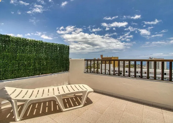 Garajonay Atico Costa Adeje & Jacuzzi& Barbacoa Gran Terraza *