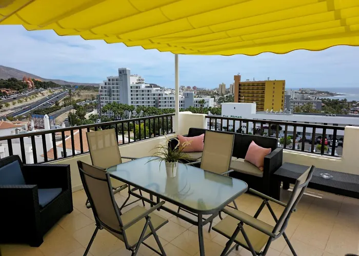 Garajonay Atico Costa Adeje&jacuzzi& Barbacoa Gran Terraza *