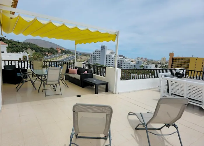 Garajonay Atico Costa Adeje&jacuzzi& Barbacoa Gran Terraza Playa Feñabe