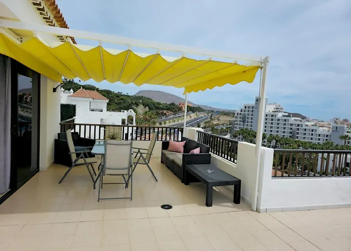 شقة Garajonay Atico Costa Adeje & Jacuzzi& Barbacoa Gran Terraza Playa Feñabe