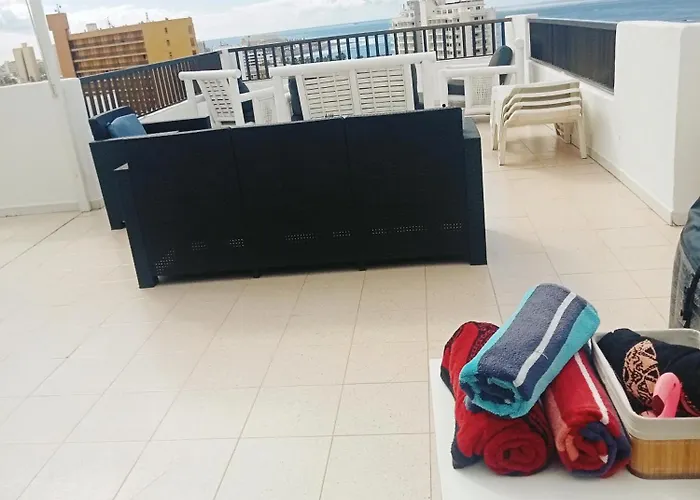 شقة Garajonay Atico Costa Adeje & Jacuzzi& Barbacoa Gran Terraza *