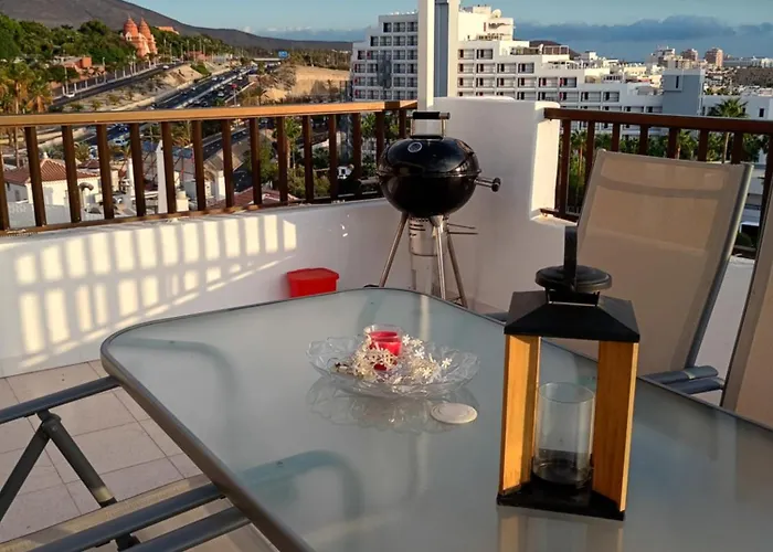 Garajonay Atico Costa Adeje&jacuzzi& Barbacoa Gran Terraza *