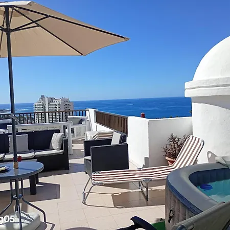 Garajonay Atico Costa Adeje & Jacuzzi& Barbacoa Gran Terraza * Playa Feñabe