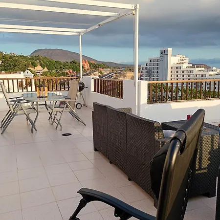 Garajonay Atico Costa Adeje & Jacuzzi& Barbacoa Gran Terraza Apartment Playa Fanabe
