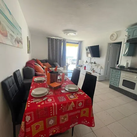 Garajonay Atico Costa Adeje & Jacuzzi& Barbacoa Gran Terraza דירה