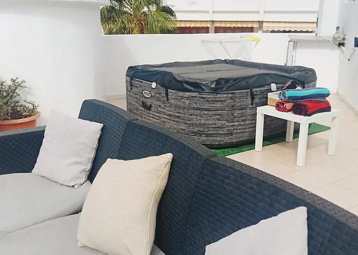 Διαμέρισμα Garajonay Atico Costa Adeje & Jacuzzi& Barbacoa Gran Terraza *